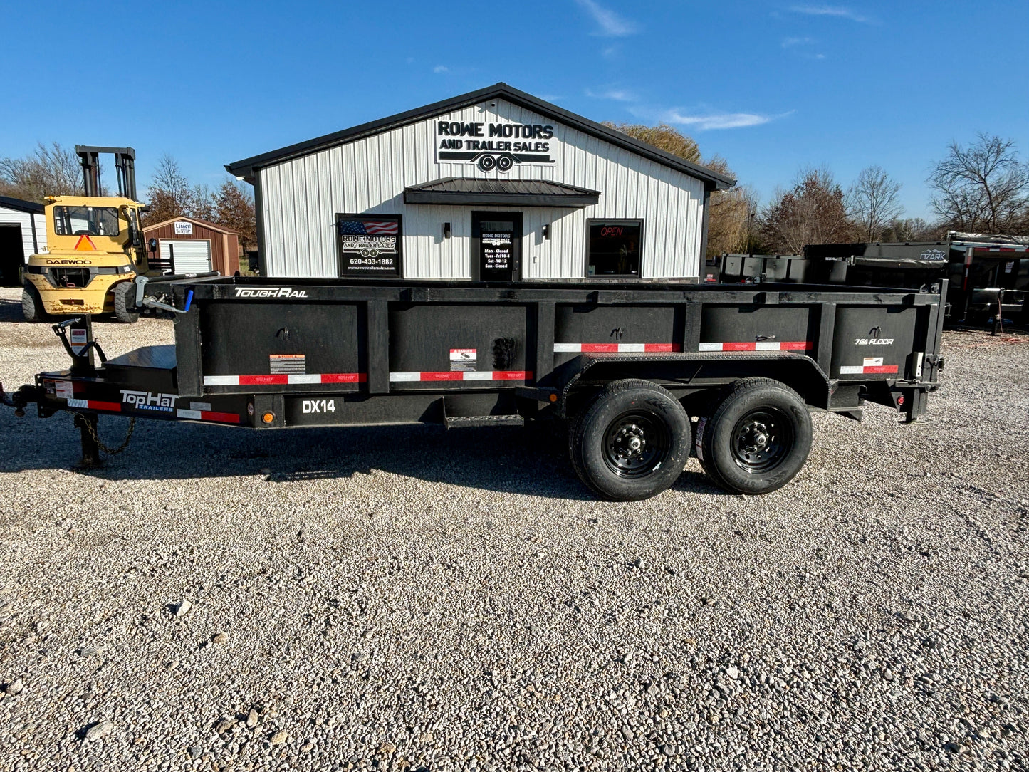 2026 Top Hat 16' 14K  Dump Trailer