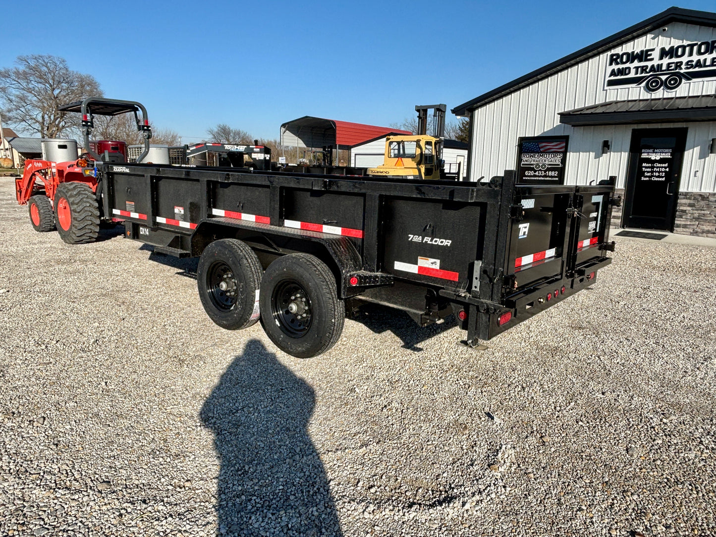 2026 Top Hat 16' 14K  Dump Trailer