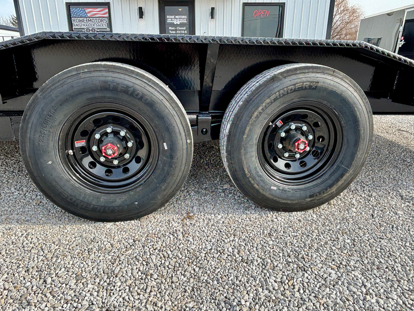 2026 Coffee Creek 102" x 24' 16k Gooseneck Drive Over Fender Equipment Trailer