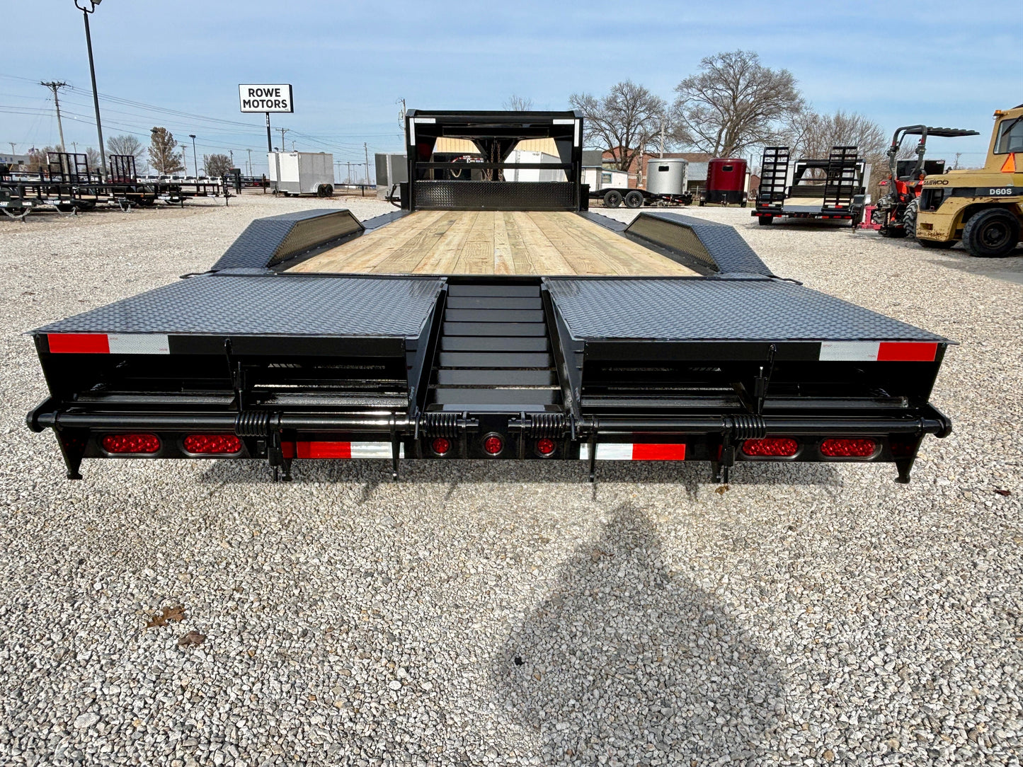 2026 Coffee Creek 102" x 24' 16k Gooseneck Drive Over Fender Equipment Trailer