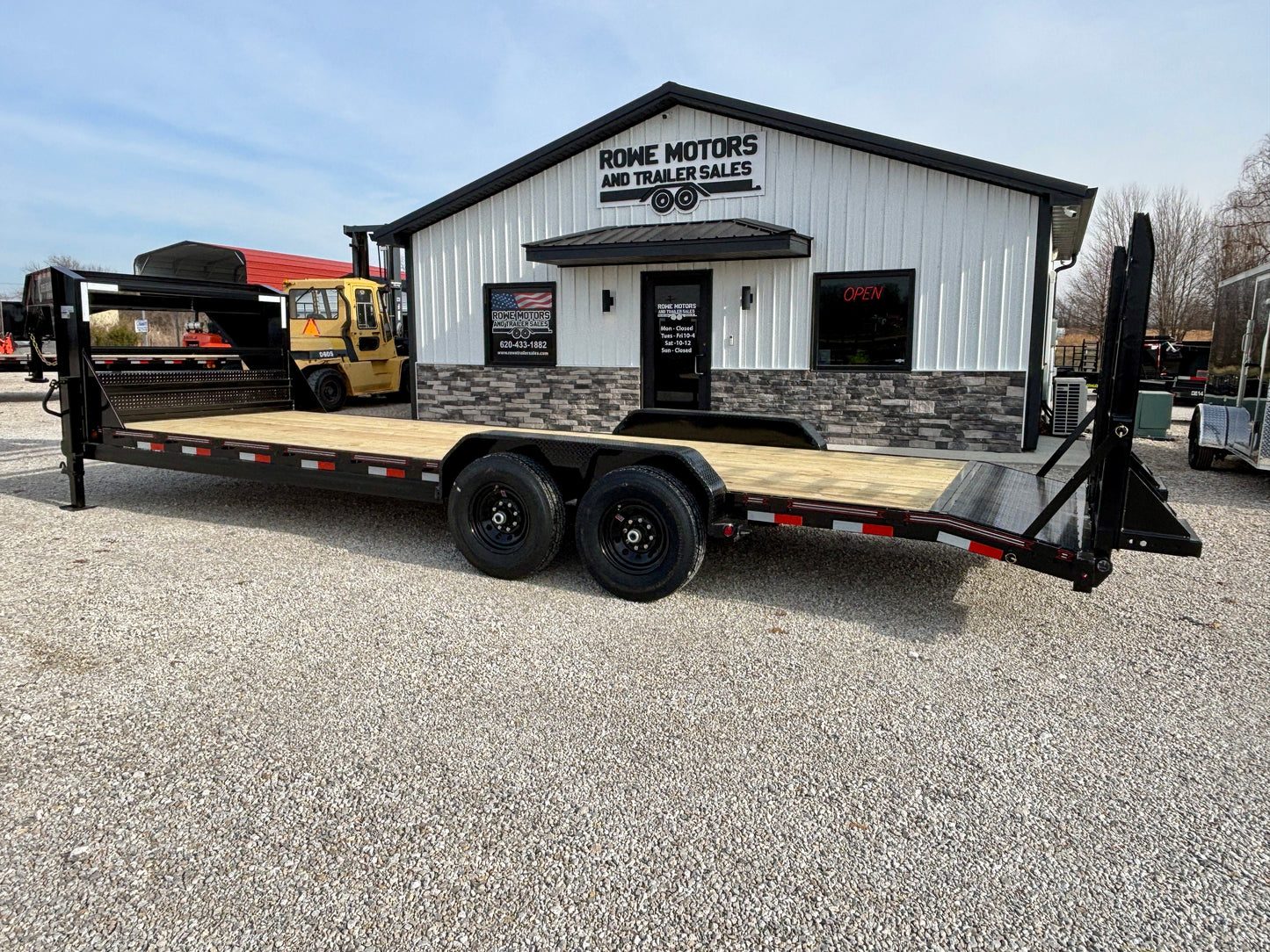 2026 Coffee Creek 24' 14K Gooseneck Equipment Trailer
