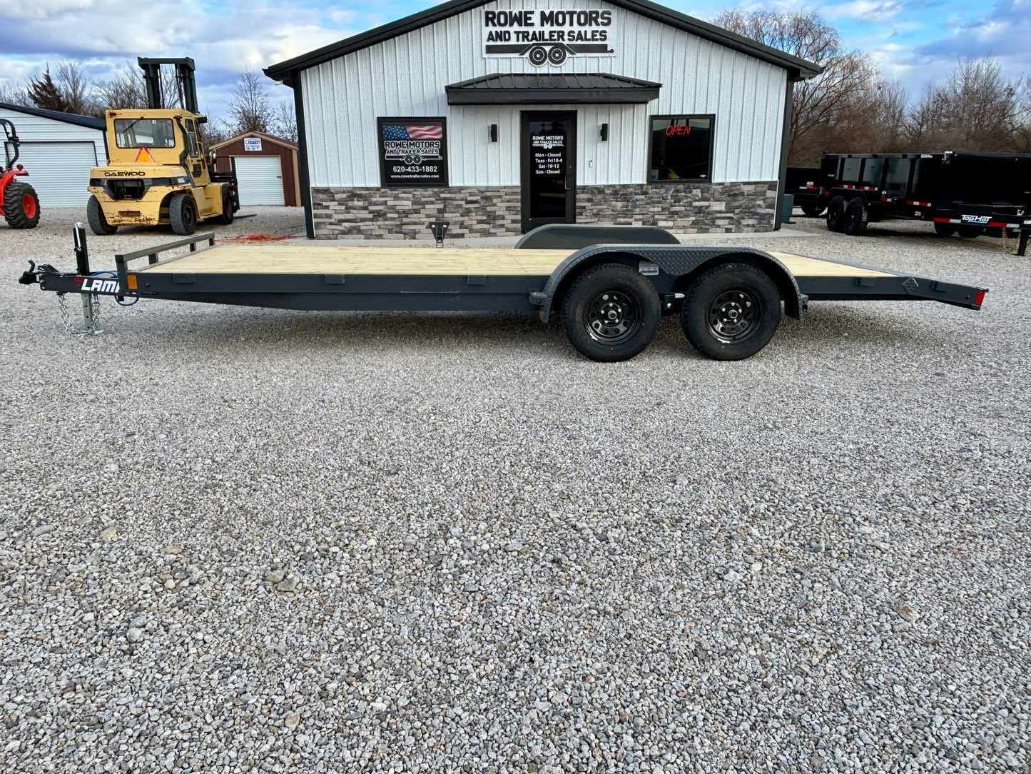 2026 Lamar 20' 7K Car Hauler Trailer