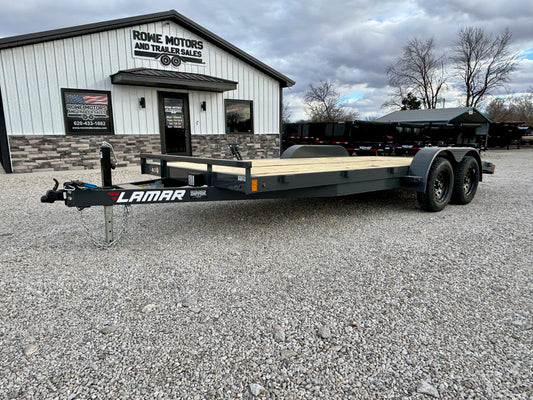 2027 Lamar 18' 7K Car Hauler Trailer