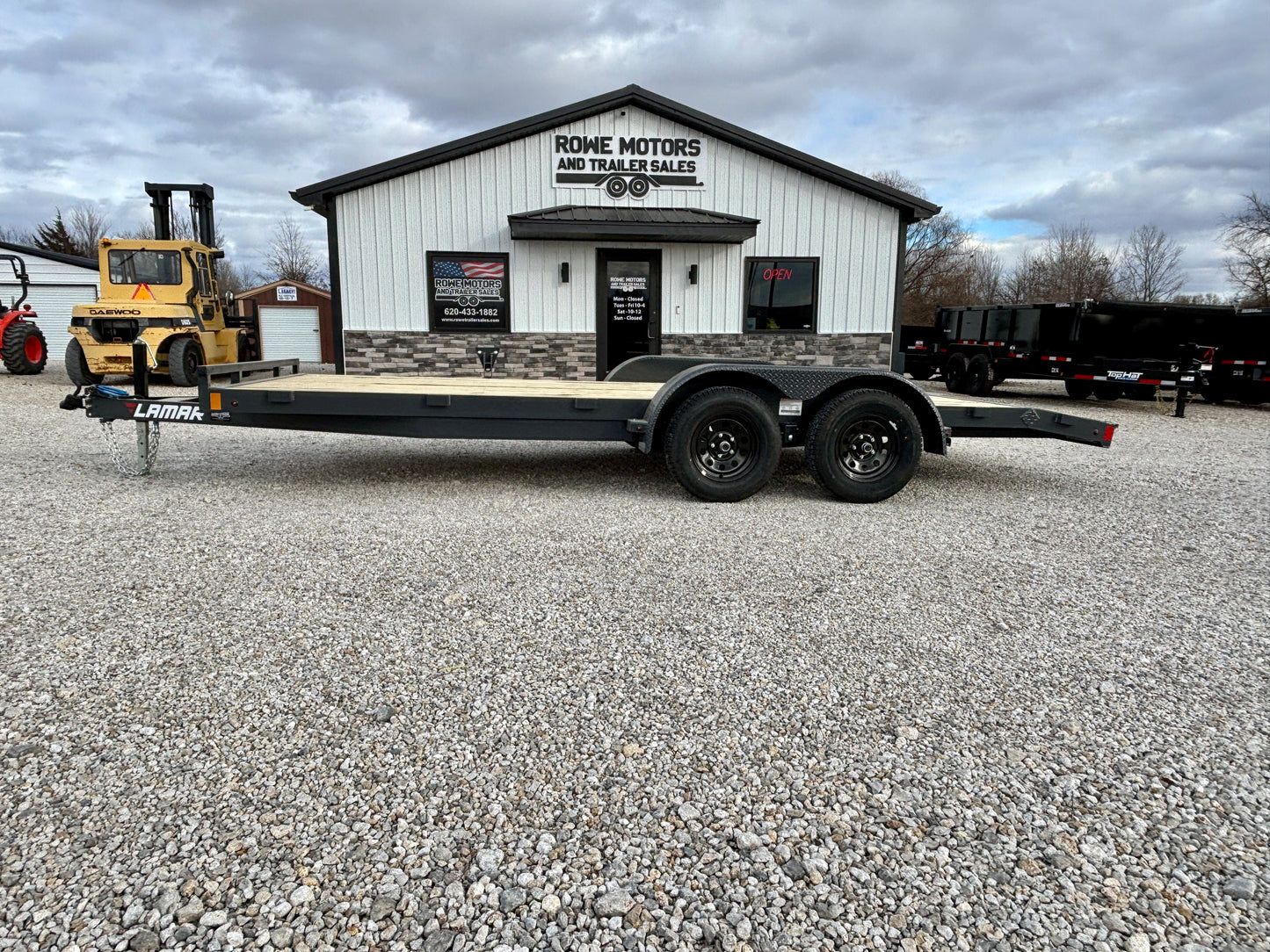 2026 Lamar 18' 7K Car Hauler Trailer