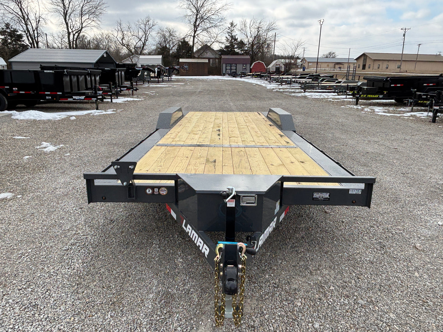 2026 Lamar 102" x 24' 10K Buggy Hauler Car Trailer