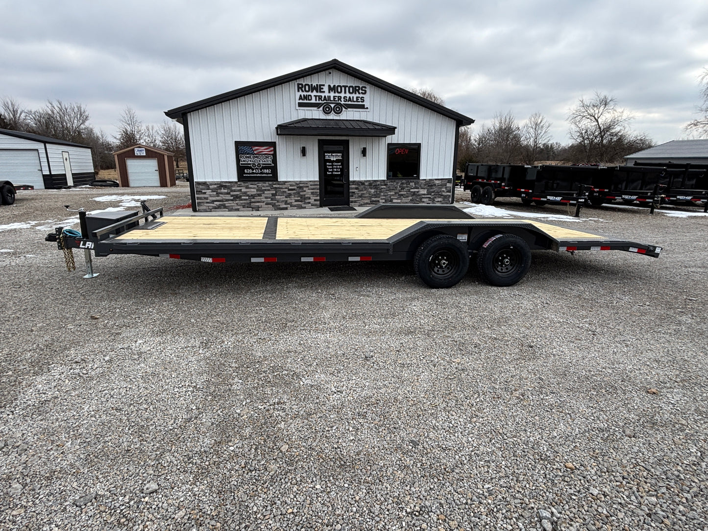 2026 Lamar 102" x 24' 10K Buggy Hauler Car Trailer