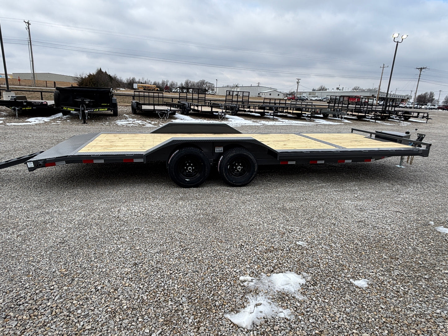2026 Lamar 102" x 24' 10K Buggy Hauler Car Trailer