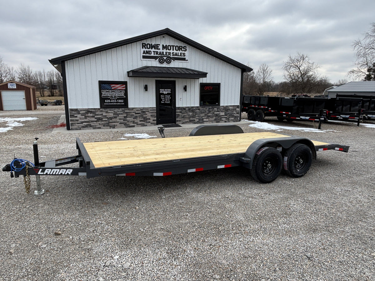 2027 Lamar 22' 10K Car Hauler Trailer