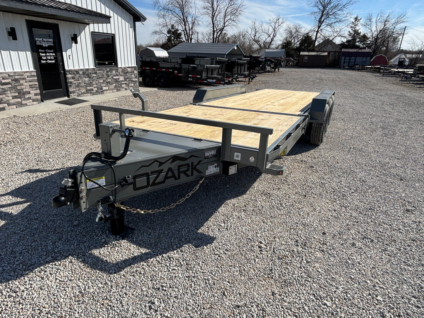 2026 Ozark 24' 21K Tilt Trailer