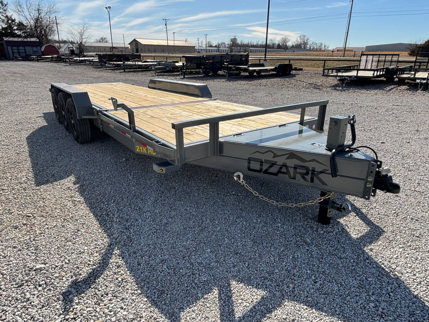 2026 Ozark 24' 21K Tilt Trailer