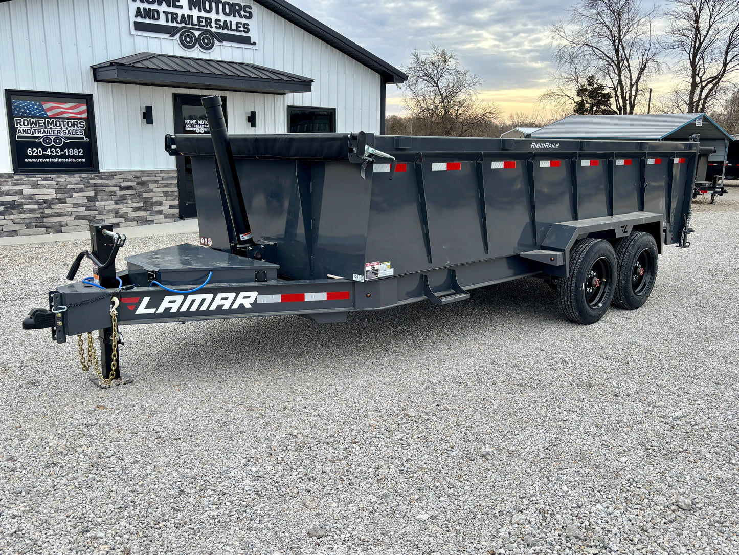2026 Lamar 16' 16K Dump Trailer With 3' Sides