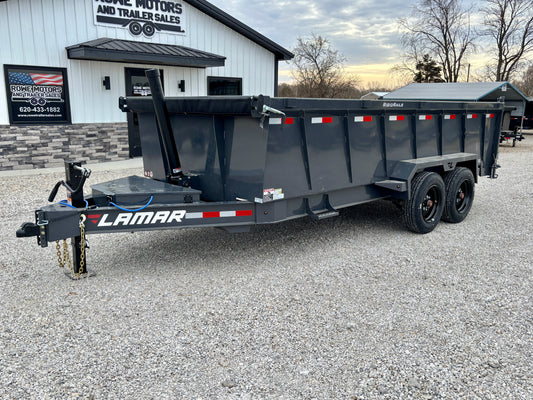 2026 Lamar 16' 16K Dump Trailer With 3' Sides