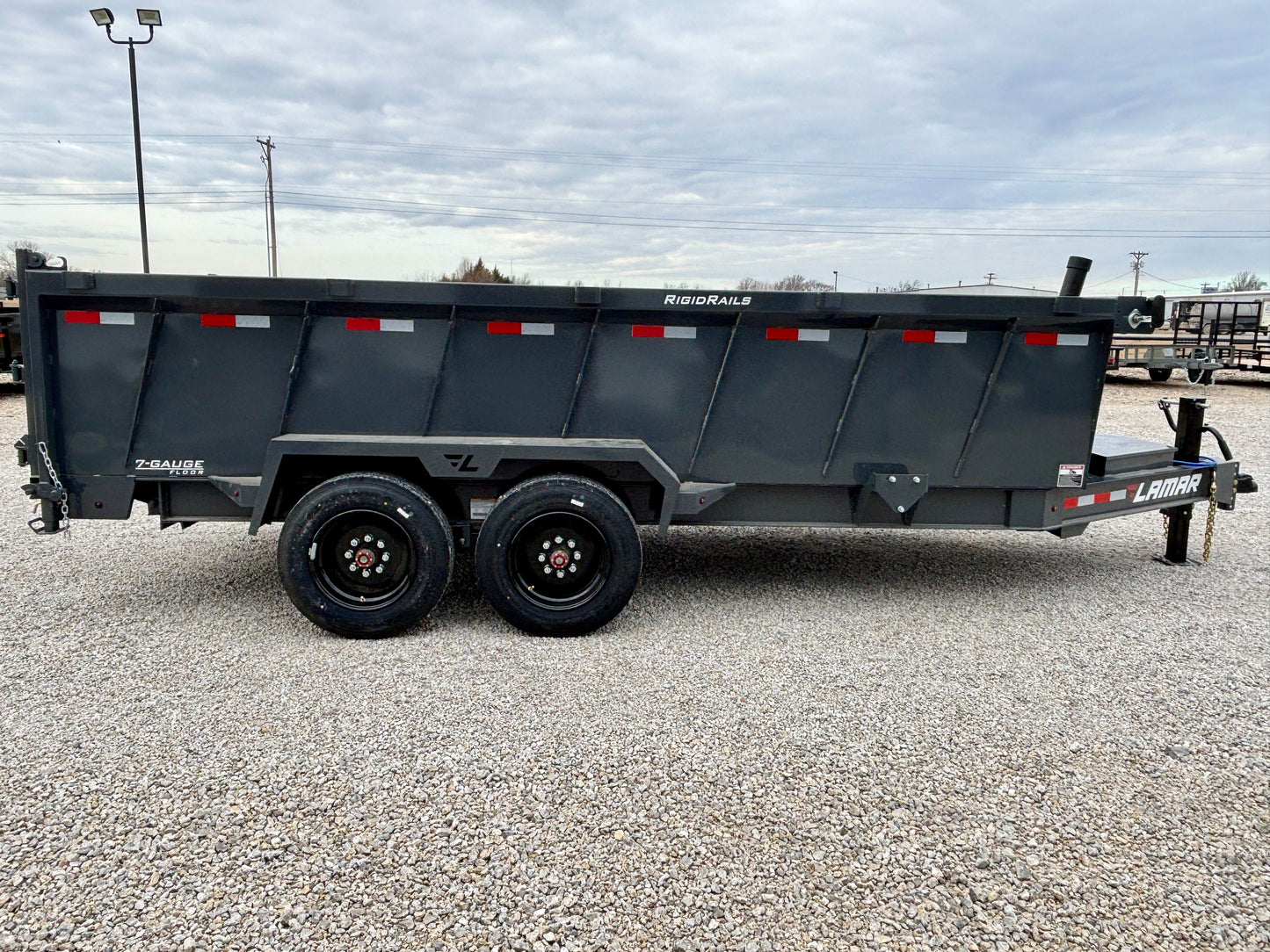 2026 Lamar 16' 16K Dump Trailer With 3' Sides