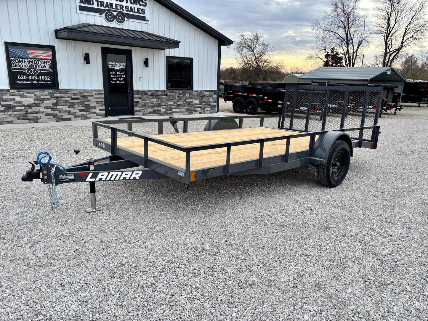 2026 Lamar 83" x 14' 3K Utility Trailer