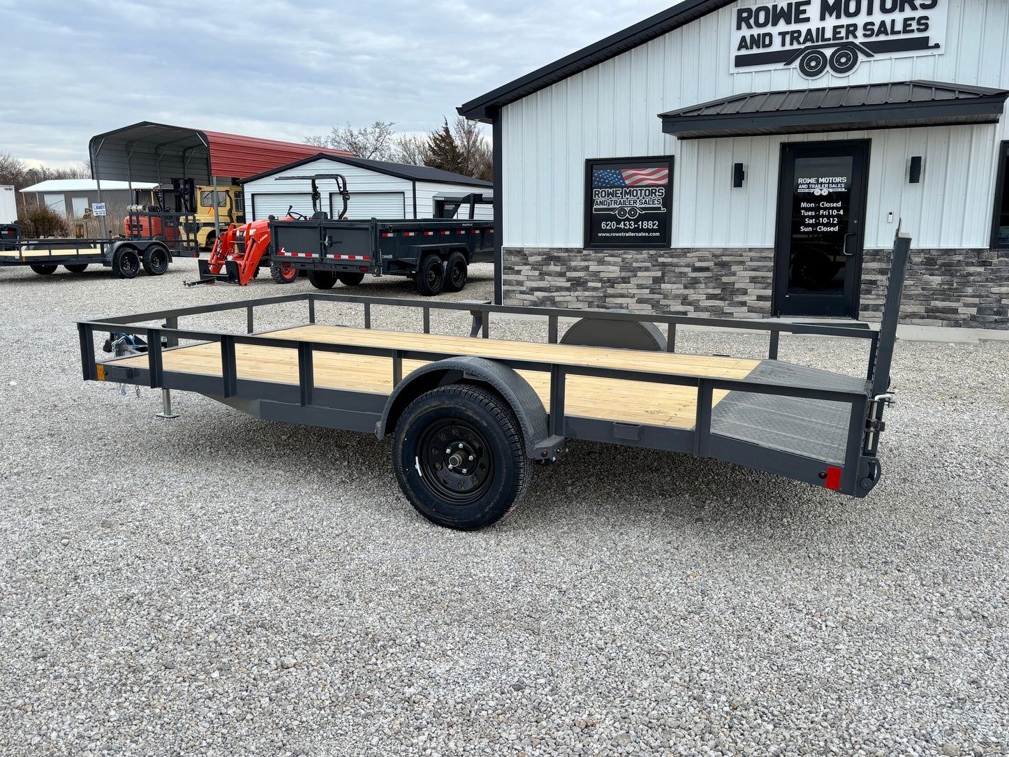 2026 Lamar 83" x 14' 3K Utility Trailer