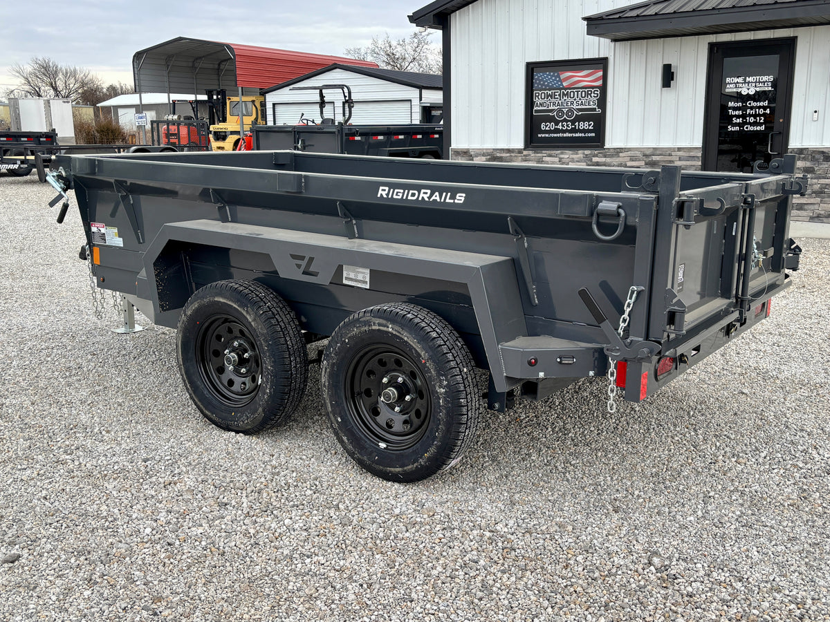 2027 Lamar 5'x 10' 7K Mini Dump Trailer With Spreader Gate