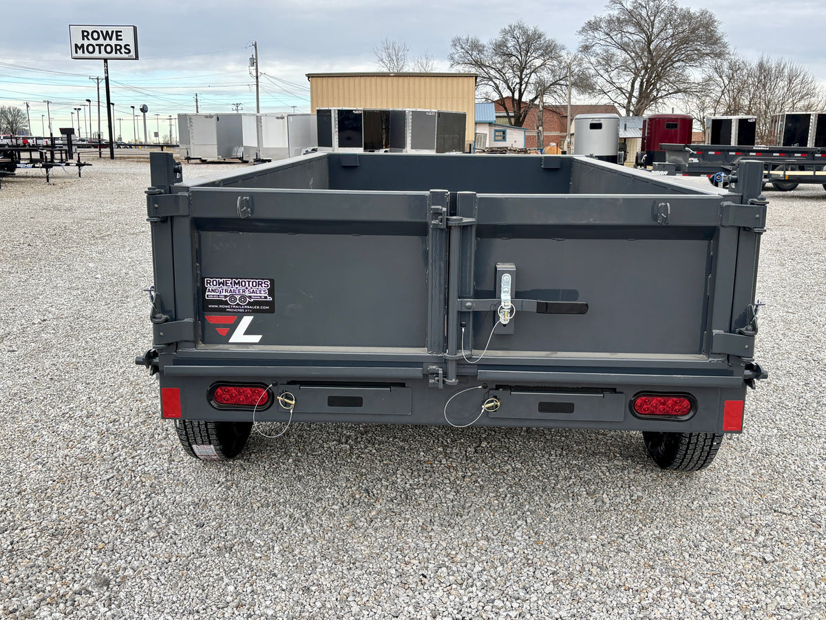 2027 Lamar 5'x 10' 7K Mini Dump Trailer With Spreader Gate