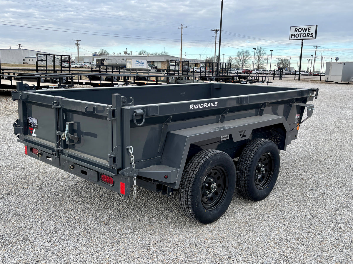 2027 Lamar 5'x 10' 7K Mini Dump Trailer With Spreader Gate