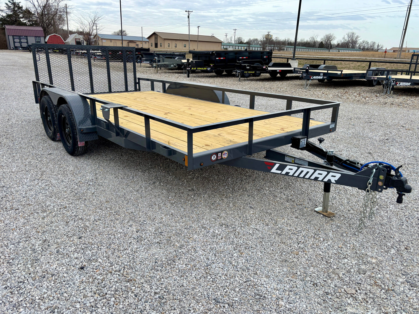 2026 Lamar 83" x 16' Utility Trailer