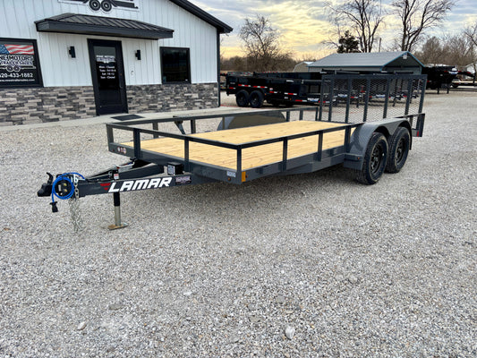 2026 Lamar 83" x 16' Utility Trailer