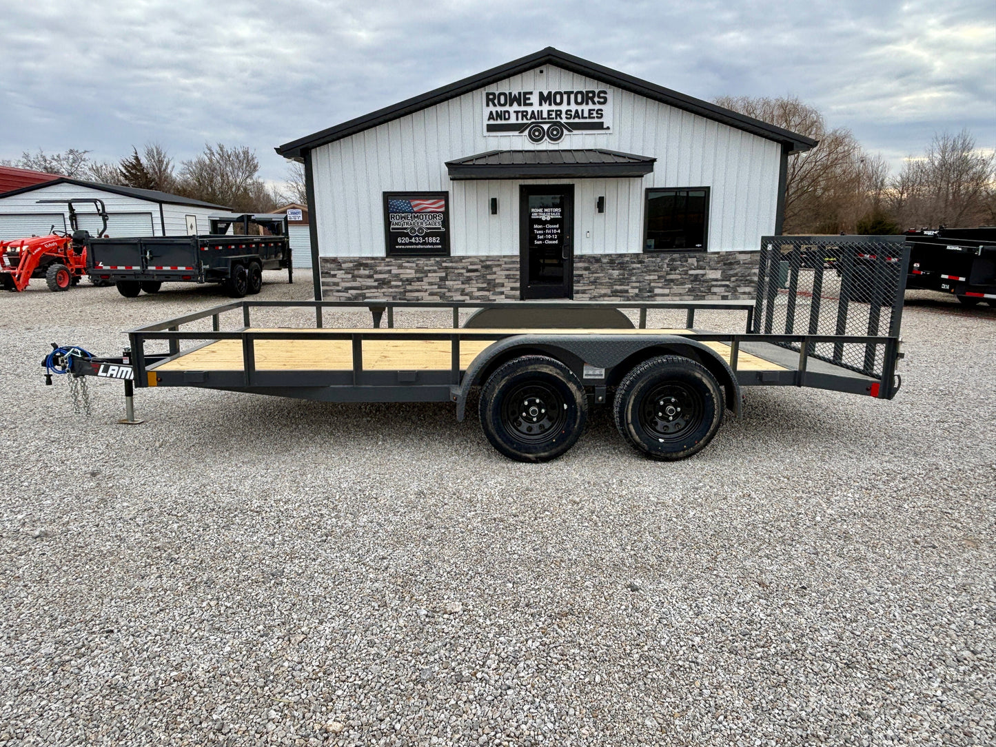 2026 Lamar 83" x 16' Utility Trailer