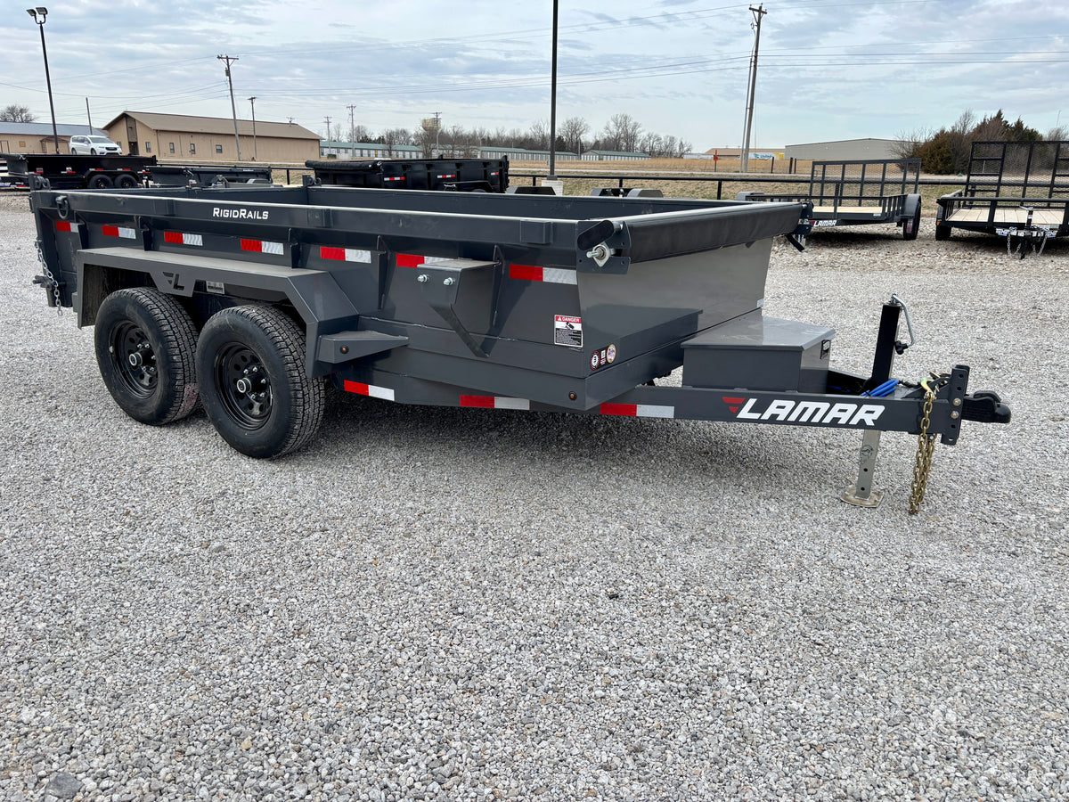 2027 Lamar 77" x 12' 10K Dump Trailer