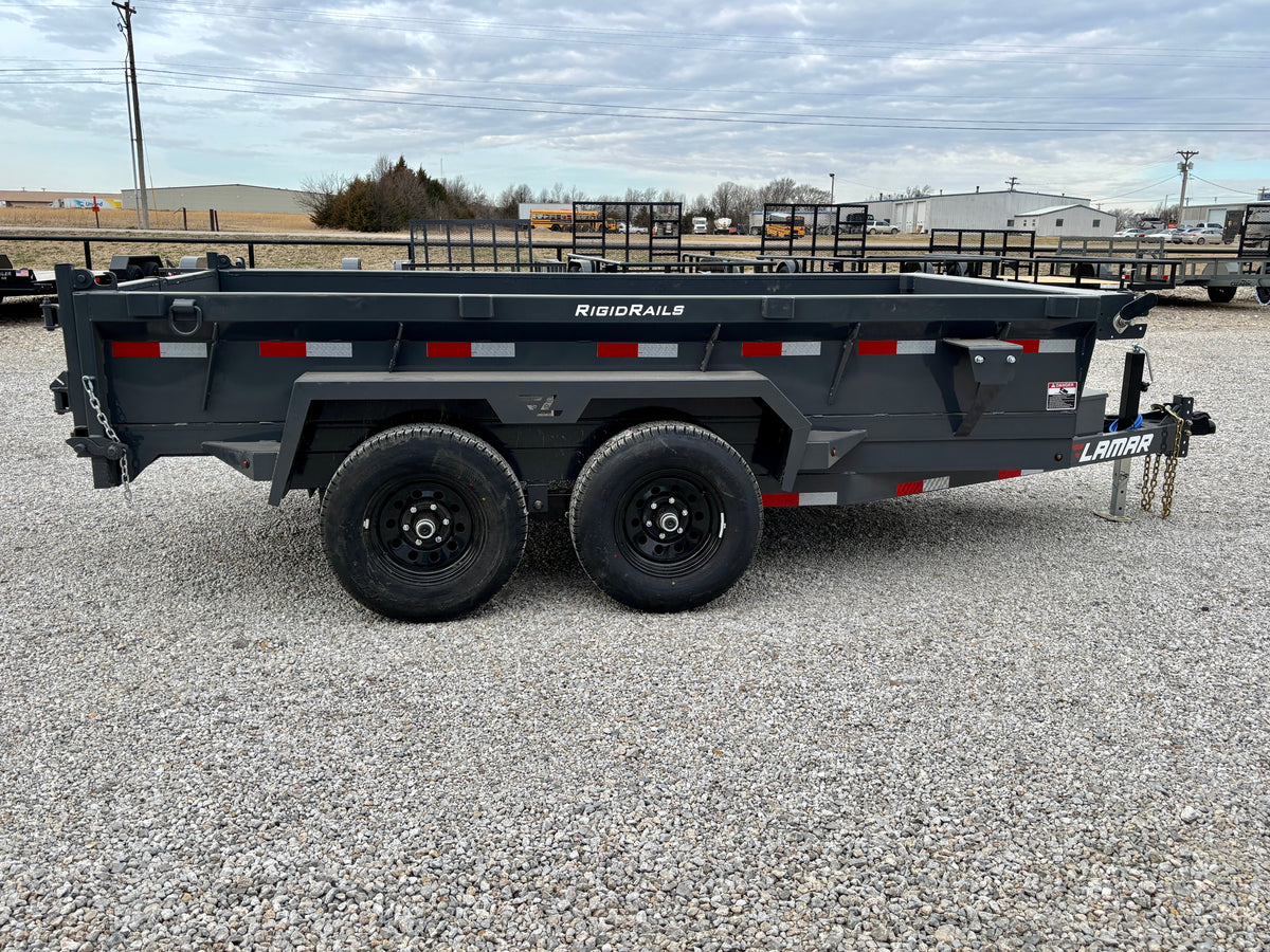 2027 Lamar 77" x 12' 10K Dump Trailer
