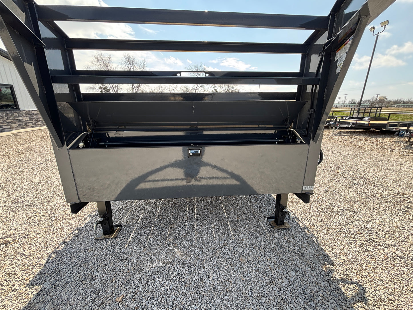 2026 Lamar 102" x 28' 16K Gooseneck Drive Over Fender Equipment Trailer