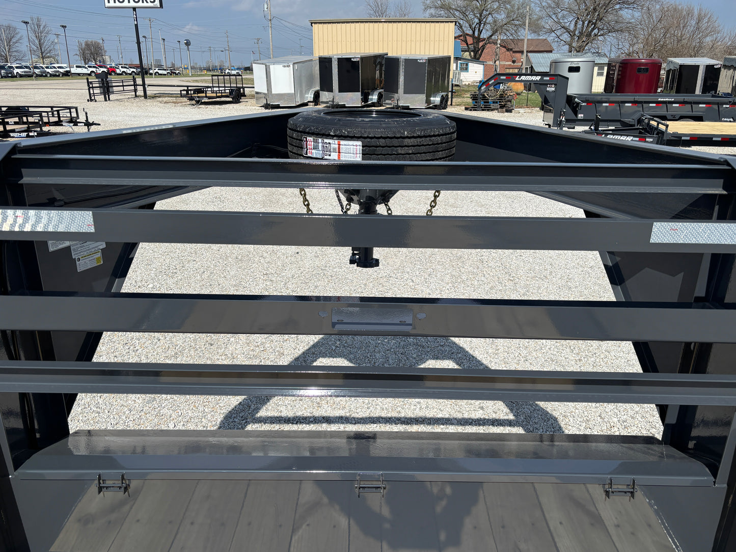 2026 Lamar 102" x 28' 16K Gooseneck Drive Over Fender Equipment Trailer