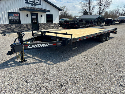 2026 Lamar 24' 14K Bumper Pull Deck Over Trailer