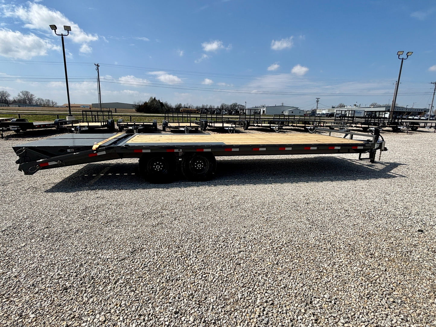 2026 Lamar 24' 14K Bumper Pull Deck Over Trailer