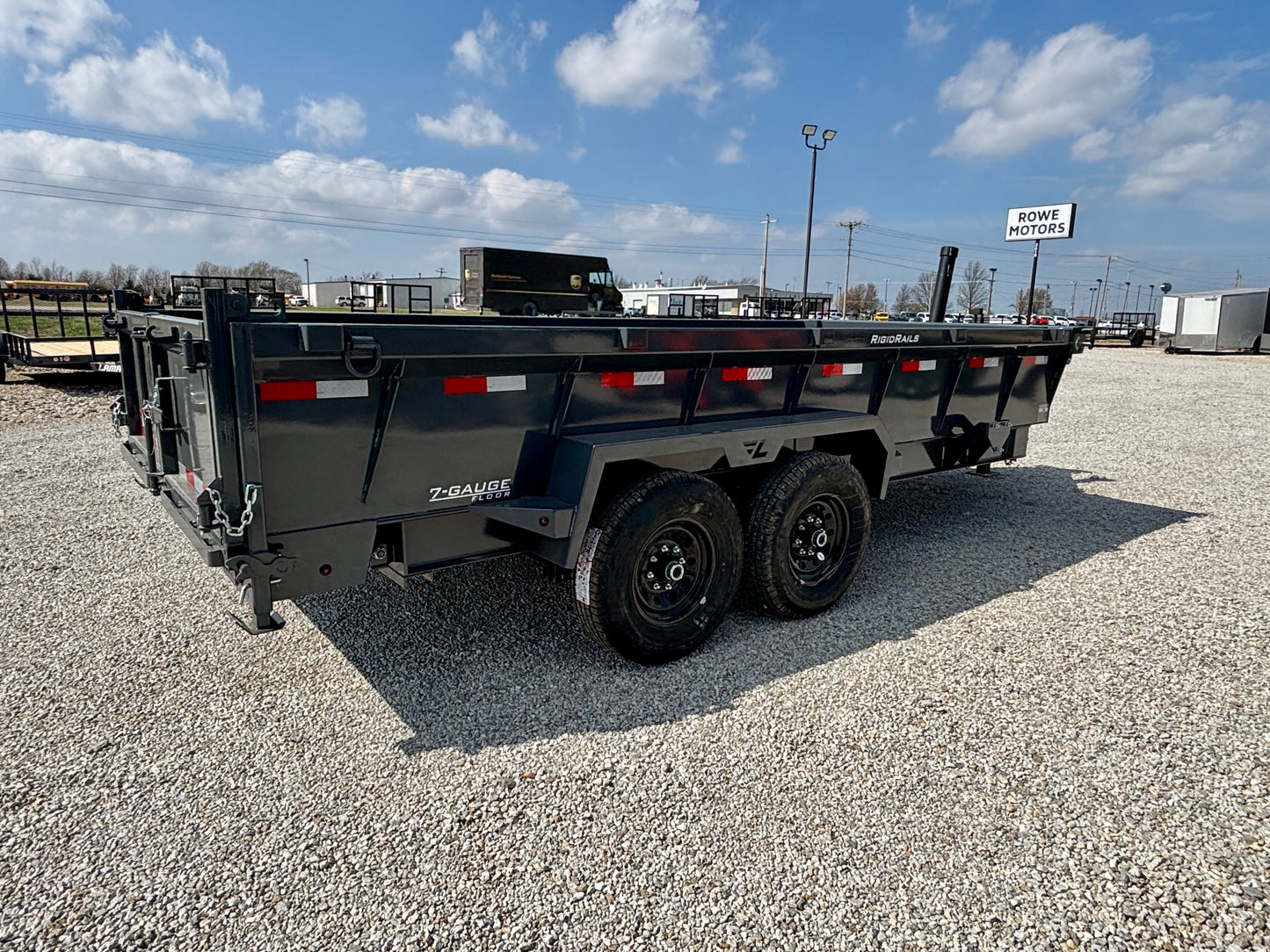 2026 Lamar 16' 14K Dump Trailer With 2' Sides