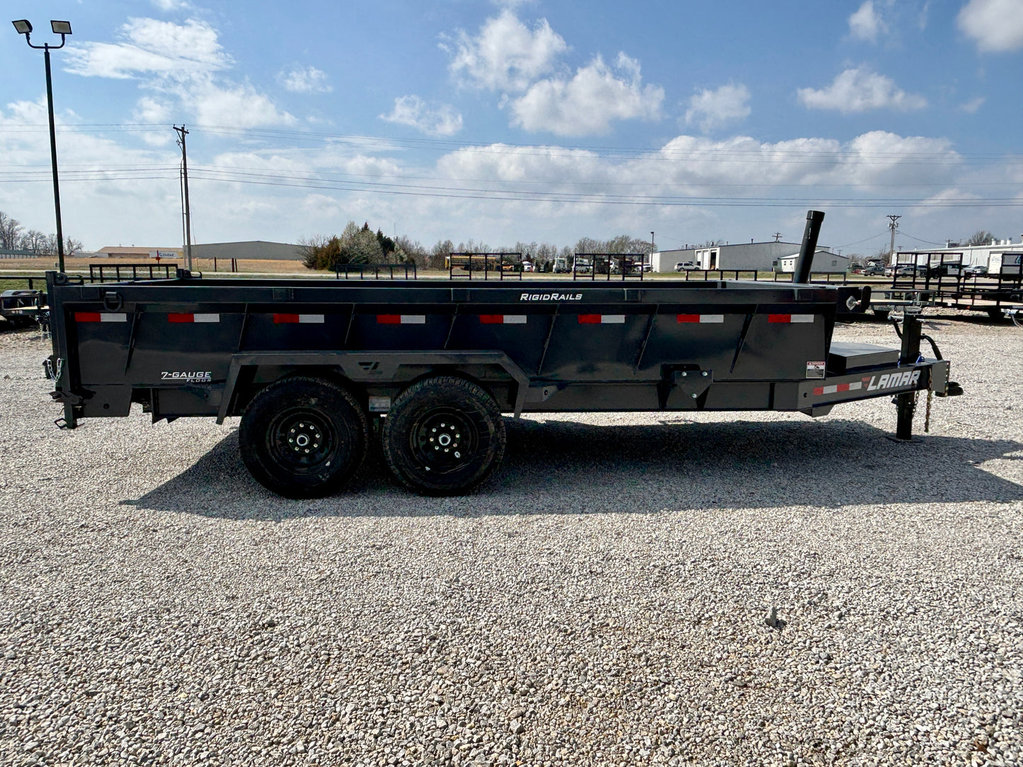 2026 Lamar 16' 14K Dump Trailer With 2' Sides