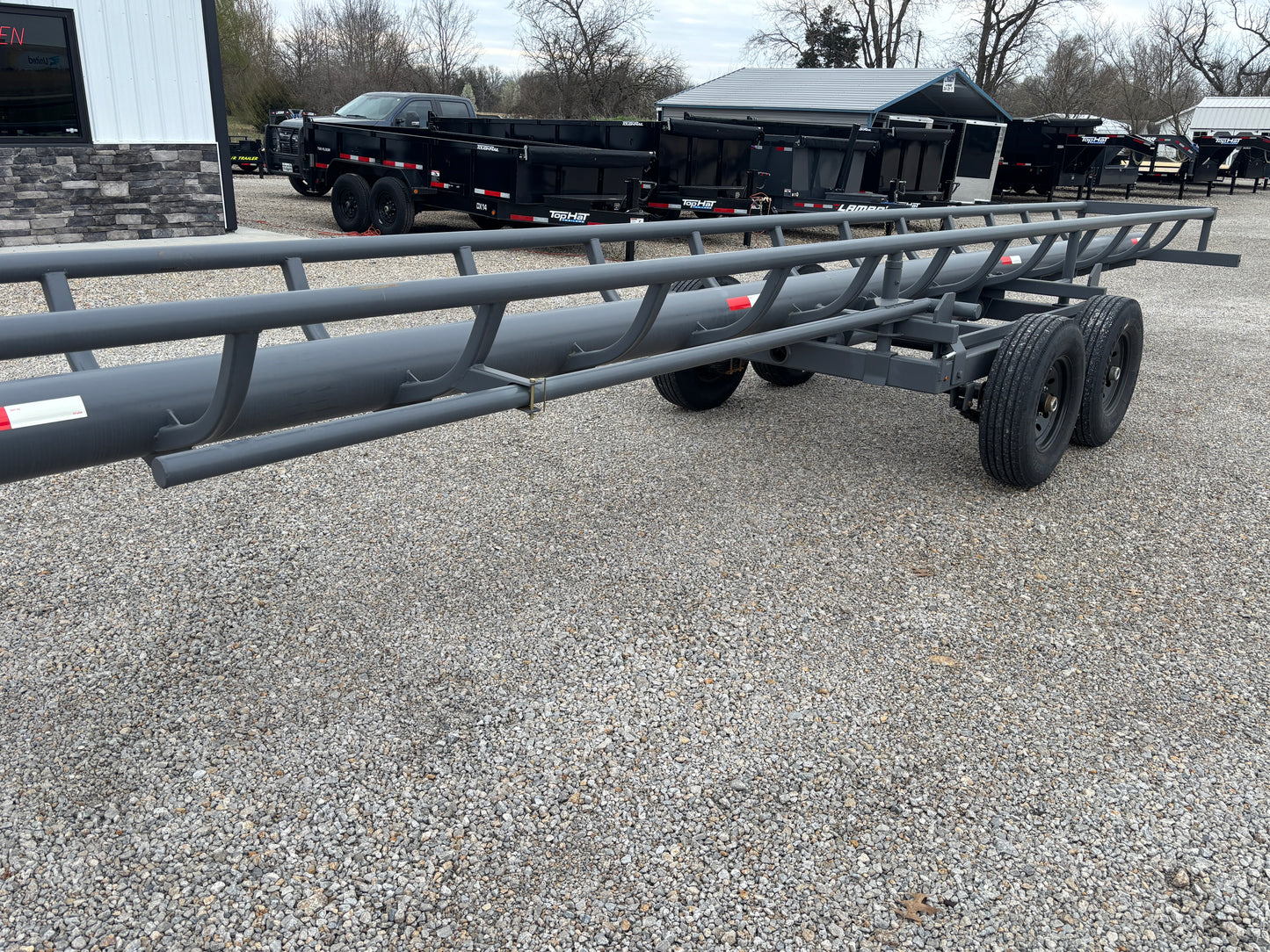 2026 Ozark 36' Gooseneck Bale OX Inline Hay Bale Trailer