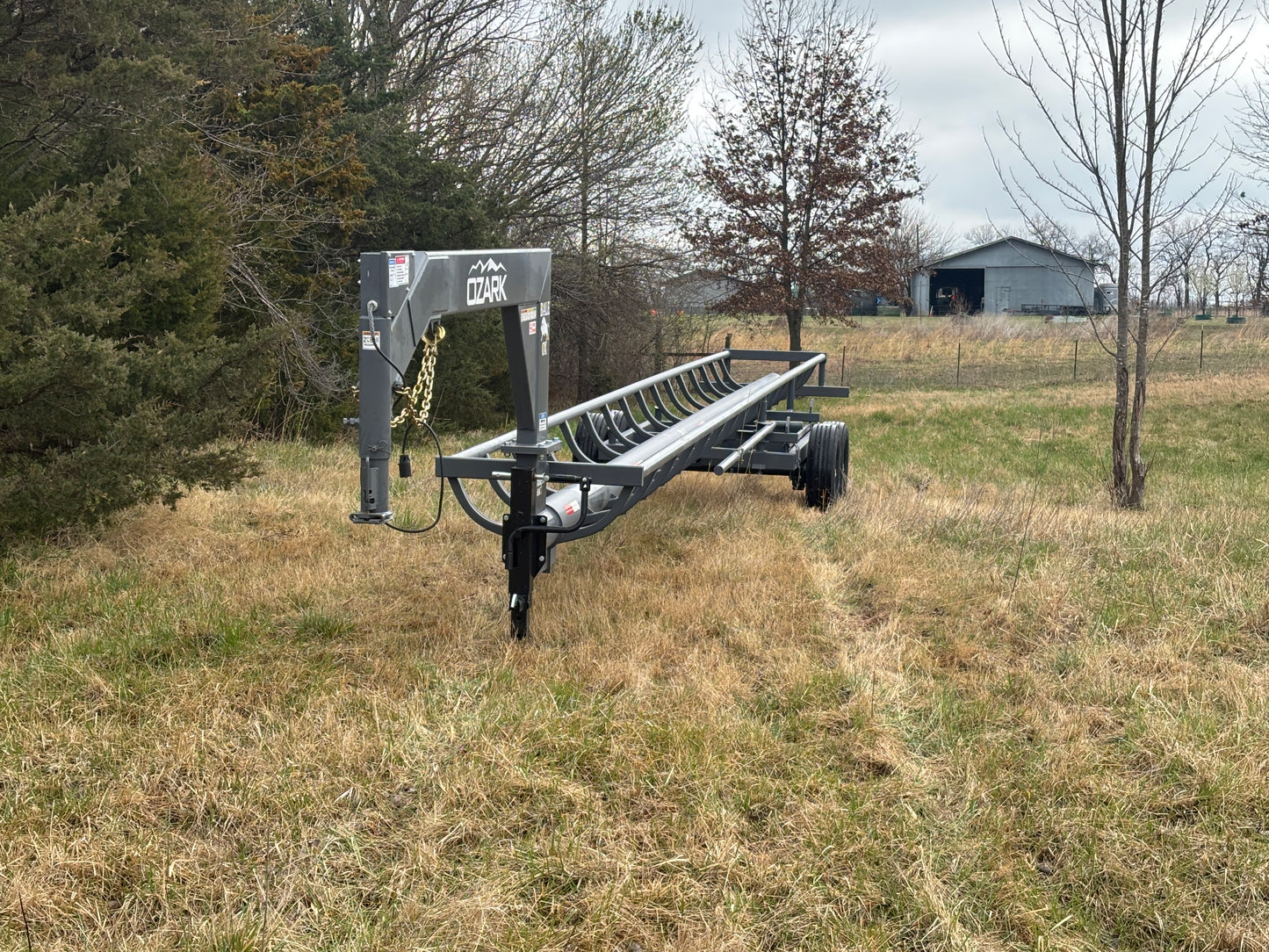 2026 Ozark 36' Gooseneck Bale OX Inline Hay Bale Trailer