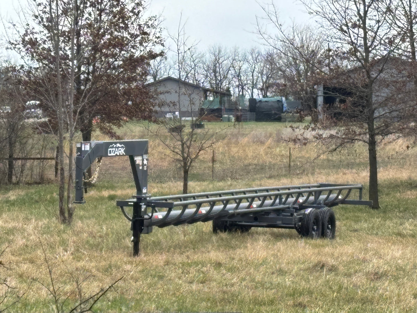 2026 Ozark 36' Gooseneck Bale OX Inline Hay Bale Trailer