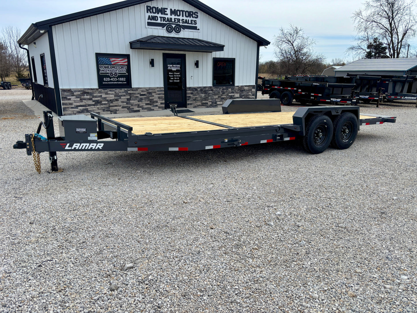 2026 Lamar 22' 14K Equipment Tilt Trailer