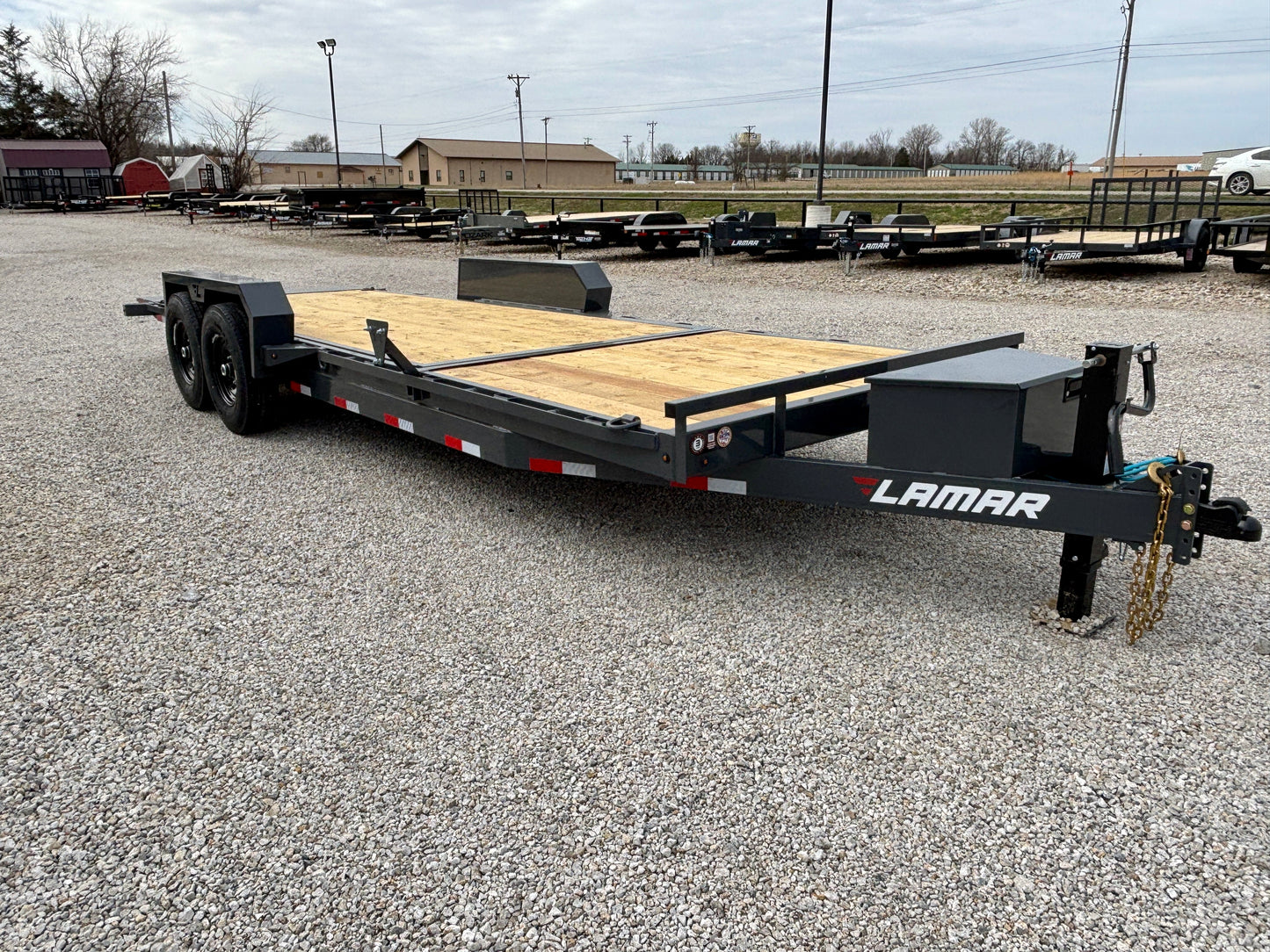 2026 Lamar 22' 14K Equipment Tilt Trailer