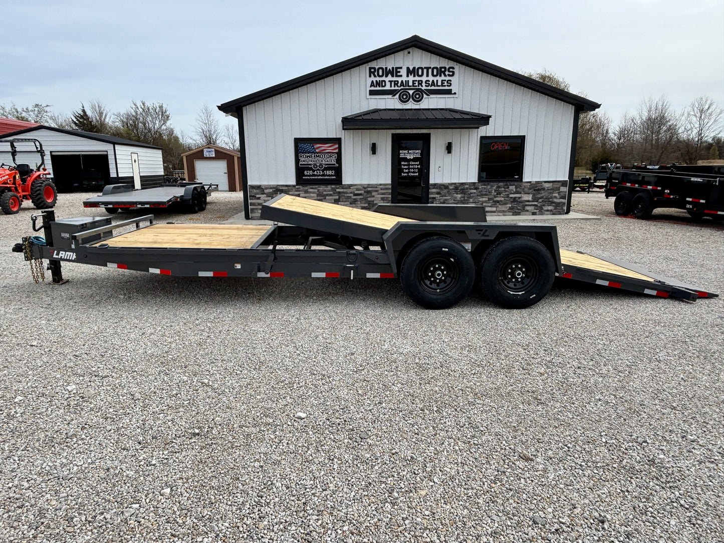 2026 Lamar 22' 14K Equipment Tilt Trailer
