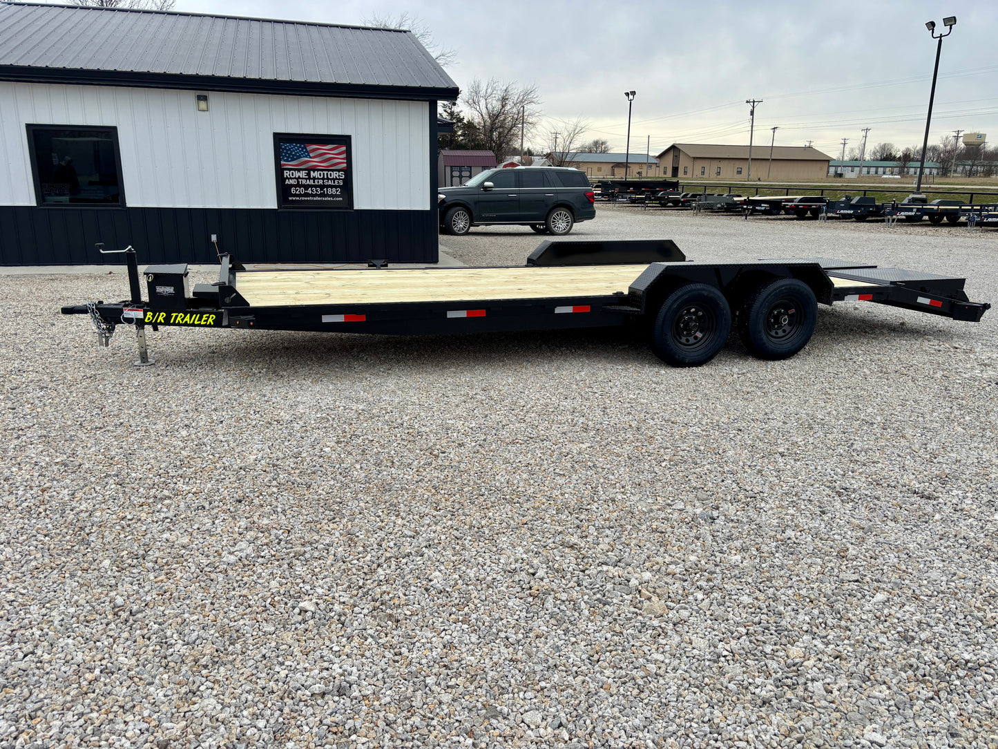 2026 B/R 22' 10K Car Hauler / Light Equipment Trailer