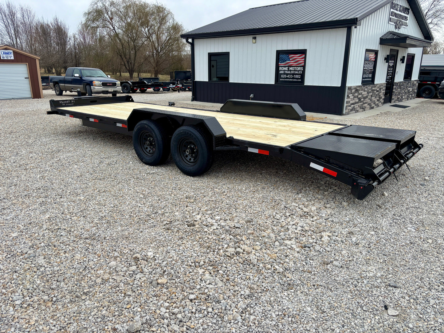 2026 B/R 22' 10K Car Hauler / Light Equipment Trailer