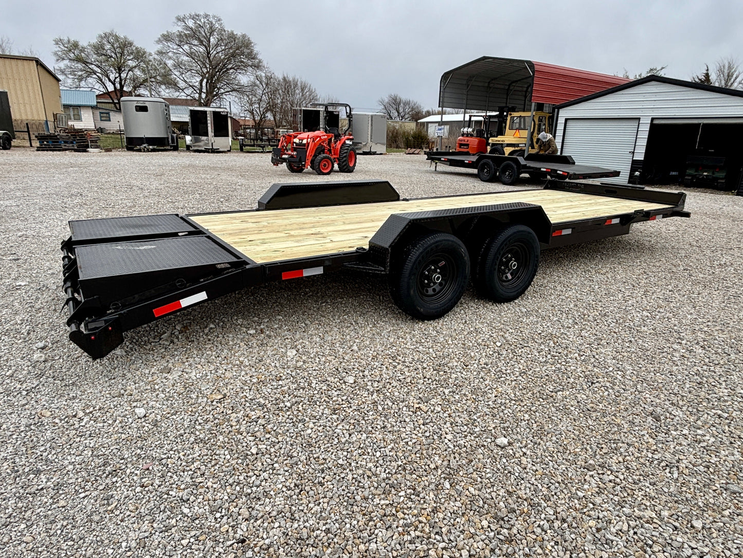 2026 B/R 22' 10K Car Hauler / Light Equipment Trailer