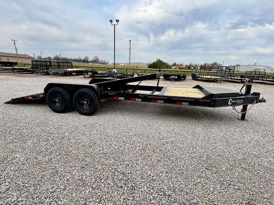 2026 Coffee Creek 22' 14K I-Beam Tilt Equipment Trailer