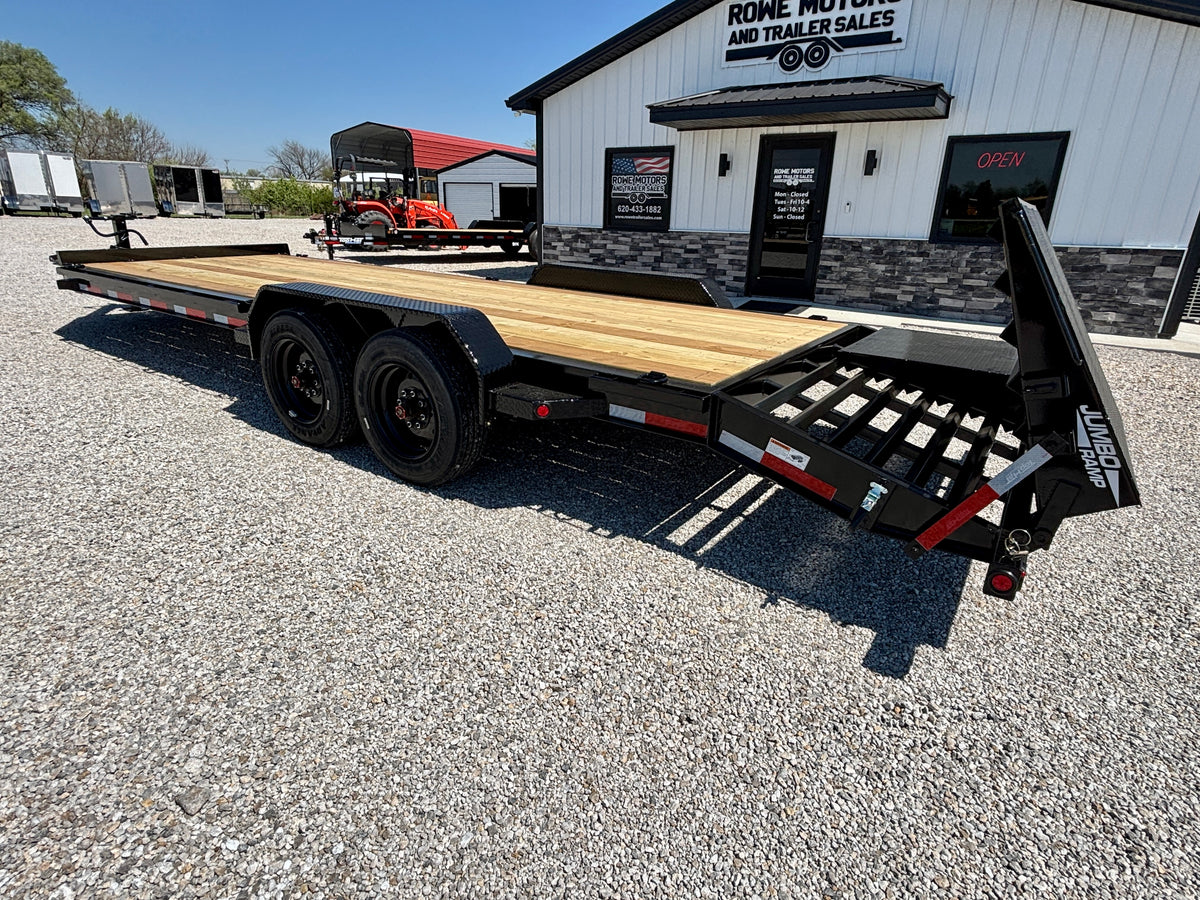 2027 Top Hat 22' 16K I Beam Equipment Trailer