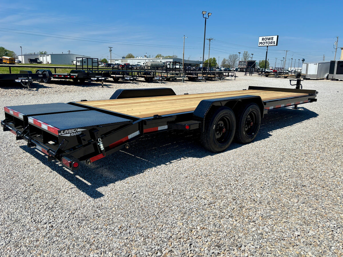2027 Top Hat 22' 16K I Beam Equipment Trailer