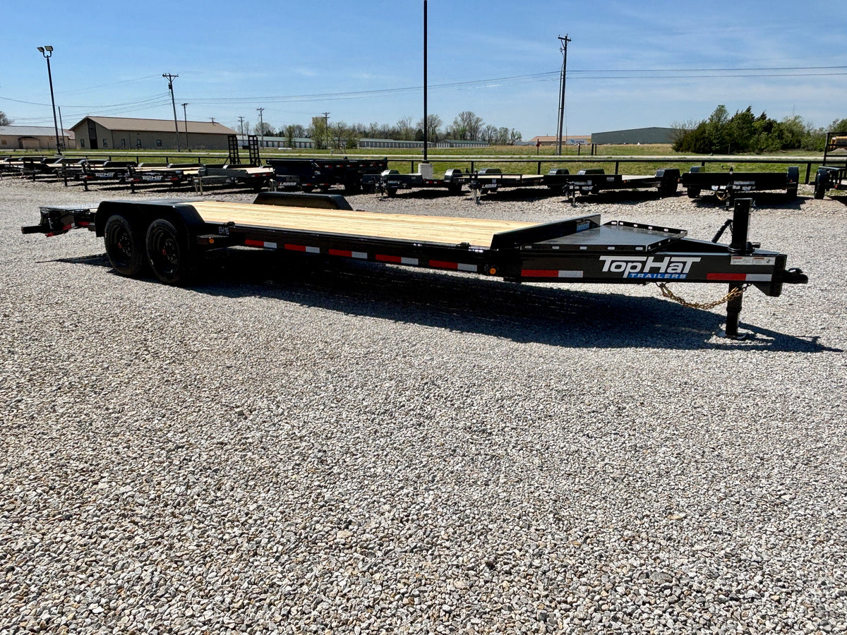 2027 Top Hat 22' 16K I Beam Equipment Trailer