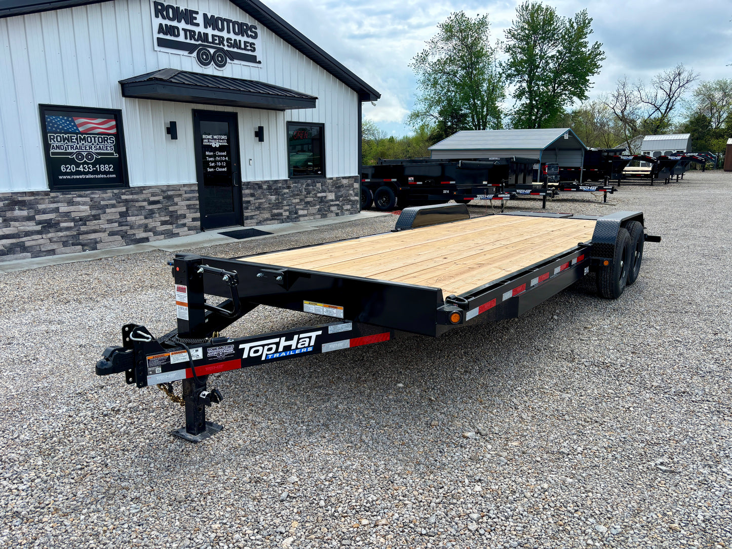 2026 Top Hat 24' 14K Equipment Trailer