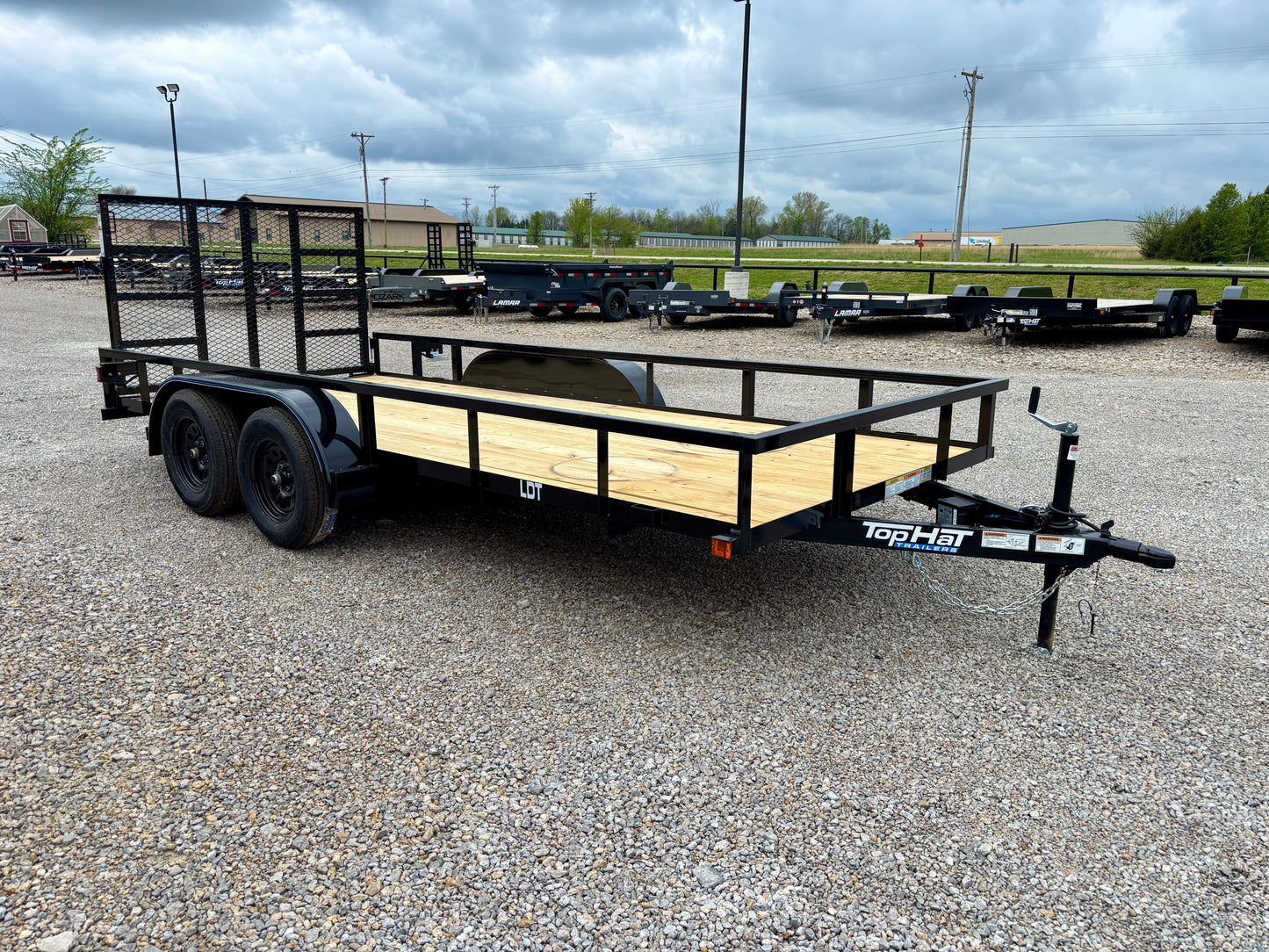 2026 Top Hat 77" x 16' 7K Utility Trailer