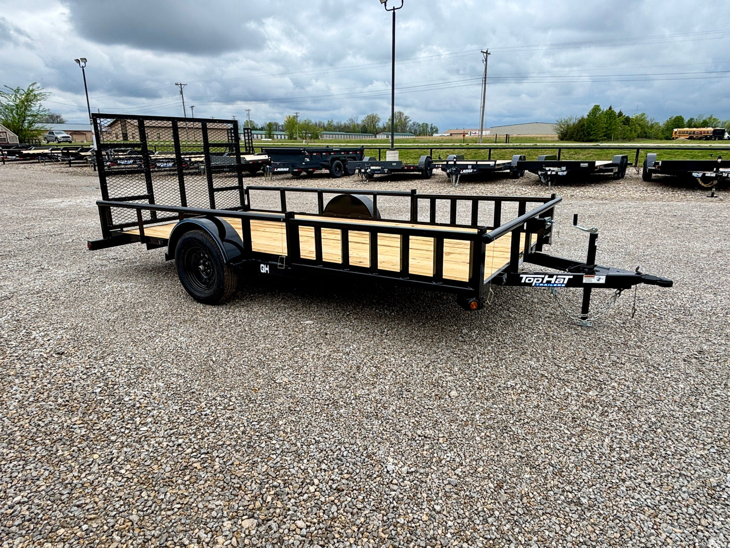 2026 Top Hat 83" x 14' Quad Hauler Utility Trailer