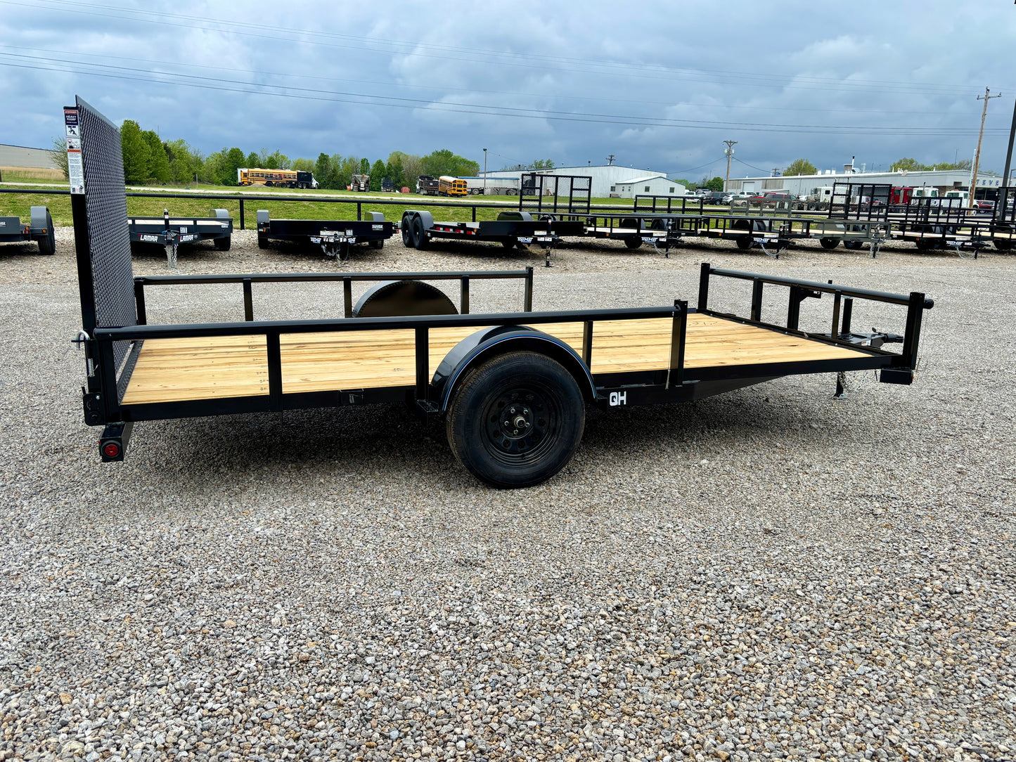 2026 Top Hat 83" x 14' Quad Hauler Utility Trailer